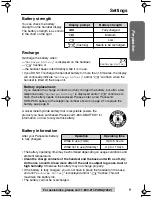 Preview for 9 page of Panasonic KX-TG2214F Operating Instructions Manual