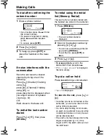 Preview for 18 page of Panasonic KX-TG2214F Operating Instructions Manual