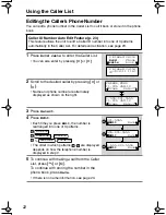 Preview for 22 page of Panasonic KX-TG2214F Operating Instructions Manual