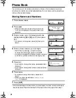 Preview for 26 page of Panasonic KX-TG2214F Operating Instructions Manual