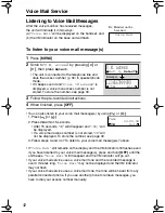 Preview for 32 page of Panasonic KX-TG2214F Operating Instructions Manual