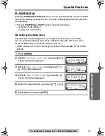 Preview for 35 page of Panasonic KX-TG2214F Operating Instructions Manual