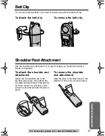 Preview for 37 page of Panasonic KX-TG2214F Operating Instructions Manual