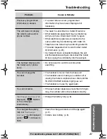 Preview for 41 page of Panasonic KX-TG2214F Operating Instructions Manual