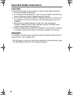 Preview for 44 page of Panasonic KX-TG2214F Operating Instructions Manual