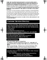 Preview for 50 page of Panasonic KX-TG2214F Operating Instructions Manual