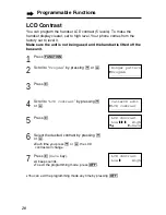 Preview for 20 page of Panasonic KX-TG2215B Operating Instructions Manual