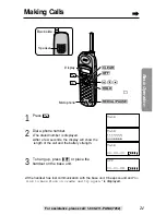 Preview for 21 page of Panasonic KX-TG2215B Operating Instructions Manual