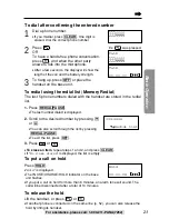 Preview for 23 page of Panasonic KX-TG2215B Operating Instructions Manual