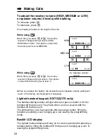 Preview for 24 page of Panasonic KX-TG2215B Operating Instructions Manual