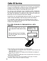 Preview for 26 page of Panasonic KX-TG2215B Operating Instructions Manual