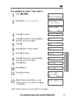 Preview for 37 page of Panasonic KX-TG2215B Operating Instructions Manual