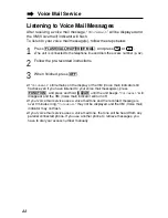 Preview for 44 page of Panasonic KX-TG2215B Operating Instructions Manual