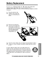 Preview for 51 page of Panasonic KX-TG2215B Operating Instructions Manual