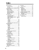 Preview for 62 page of Panasonic KX-TG2215B Operating Instructions Manual