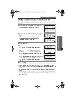 Предварительный просмотр 25 страницы Panasonic KX-TG2216CS Operating Instructions Manual