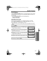 Предварительный просмотр 39 страницы Panasonic KX-TG2216CS Operating Instructions Manual