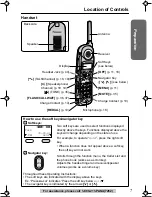 Preview for 7 page of Panasonic KX-TG2216RV Operating Instructions Manual