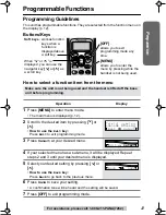 Preview for 11 page of Panasonic KX-TG2216RV Operating Instructions Manual