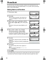 Preview for 28 page of Panasonic KX-TG2216RV Operating Instructions Manual