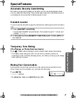 Preview for 35 page of Panasonic KX-TG2216RV Operating Instructions Manual