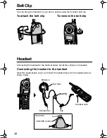 Preview for 40 page of Panasonic KX-TG2216RV Operating Instructions Manual