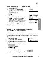 Preview for 23 page of Panasonic KX-TG2219B Operating Instructions Manual