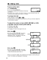 Preview for 24 page of Panasonic KX-TG2219B Operating Instructions Manual