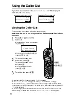 Preview for 28 page of Panasonic KX-TG2219B Operating Instructions Manual