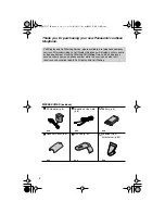 Предварительный просмотр 2 страницы Panasonic KX-TG2224CB Operating Instructions Manual