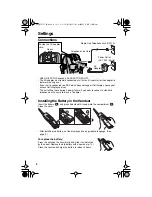 Предварительный просмотр 8 страницы Panasonic KX-TG2224CB Operating Instructions Manual