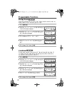 Предварительный просмотр 14 страницы Panasonic KX-TG2224CB Operating Instructions Manual