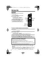 Предварительный просмотр 22 страницы Panasonic KX-TG2224CB Operating Instructions Manual