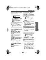 Предварительный просмотр 23 страницы Panasonic KX-TG2224CB Operating Instructions Manual