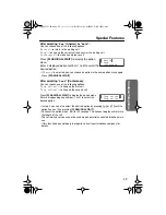 Предварительный просмотр 39 страницы Panasonic KX-TG2224CB Operating Instructions Manual