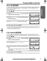 Предварительный просмотр 17 страницы Panasonic KX-TG2226BV - 2.4 GHz GigaRange Digital Cordless... Operating Instructions Manual