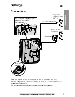 Предварительный просмотр 9 страницы Panasonic KX-TG2227S Operating Instructions Manual