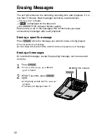 Предварительный просмотр 32 страницы Panasonic KX-TG2227S Operating Instructions Manual