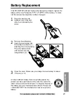 Предварительный просмотр 45 страницы Panasonic KX-TG2227S Operating Instructions Manual