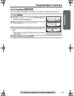 Предварительный просмотр 15 страницы Panasonic KX-TG2235B - 2.4 GHz Digital Cordless Speakerphone Operating Instructions Manual