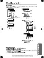 Предварительный просмотр 43 страницы Panasonic KX-TG2235B - 2.4 GHz Digital Cordless Speakerphone Operating Instructions Manual