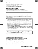 Предварительный просмотр 56 страницы Panasonic KX-TG2235B - 2.4 GHz Digital Cordless Speakerphone Operating Instructions Manual