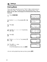 Preview for 14 page of Panasonic KX-TG2236S Operating Instructions Manual