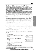 Preview for 33 page of Panasonic KX-TG2236S Operating Instructions Manual