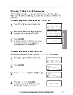 Preview for 35 page of Panasonic KX-TG2236S Operating Instructions Manual