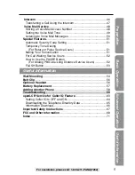 Preview for 5 page of Panasonic KX-TG2237S - 2.4 GHz Digital Cordless Speakerphone Operating Instructions Manual