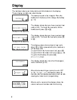 Preview for 8 page of Panasonic KX-TG2237S - 2.4 GHz Digital Cordless Speakerphone Operating Instructions Manual