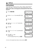 Preview for 14 page of Panasonic KX-TG2237S - 2.4 GHz Digital Cordless Speakerphone Operating Instructions Manual