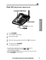 Preview for 25 page of Panasonic KX-TG2237S - 2.4 GHz Digital Cordless Speakerphone Operating Instructions Manual