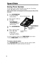 Preview for 36 page of Panasonic KX-TG2237S - 2.4 GHz Digital Cordless Speakerphone Operating Instructions Manual